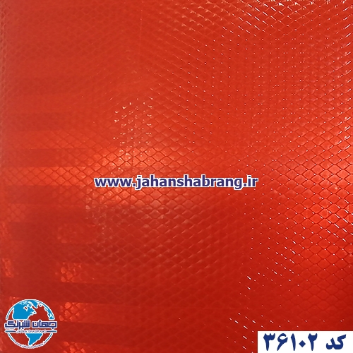 شبرنگ اقتصادی لانه زنبوری پرسماتیک راه راه قرمز یورولایت کد 36102