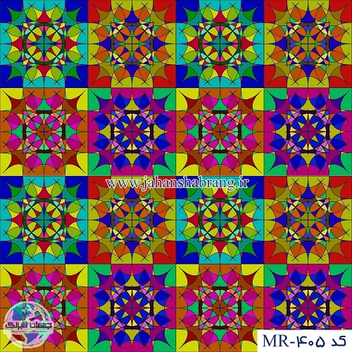 مات کن رنگی یورو دکور کد MR-405