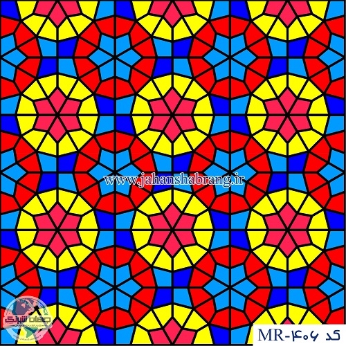 مات کن رنگی یورو دکور کد MR-406