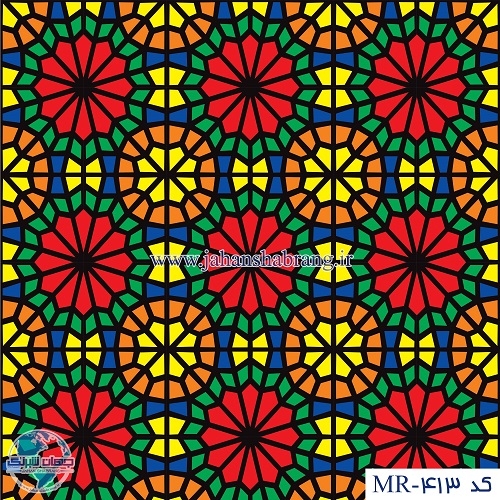 مات کن رنگی یورو دکور کد MR-413