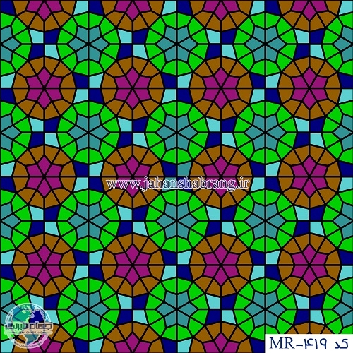 مات کن رنگی یورو دکور کد MR-419