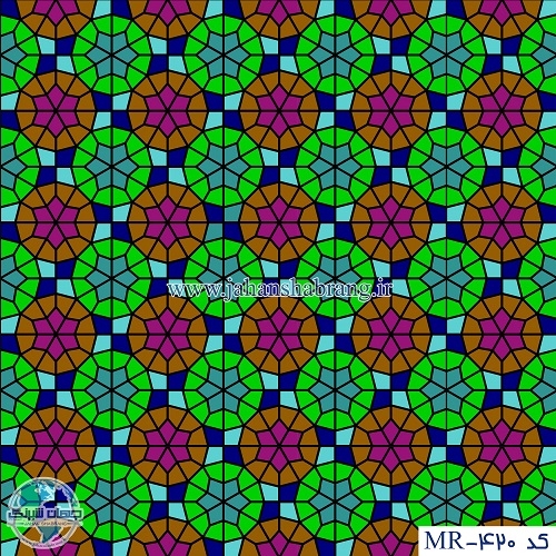مات کن رنگی یورو دکور کد MR-420