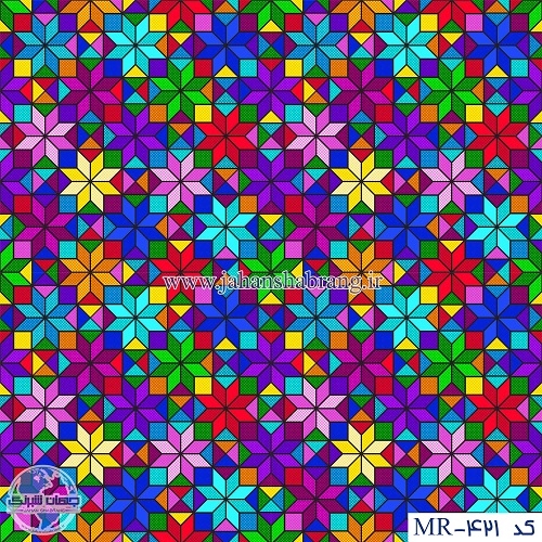 مات کن رنگی یورو دکور کد MR-421