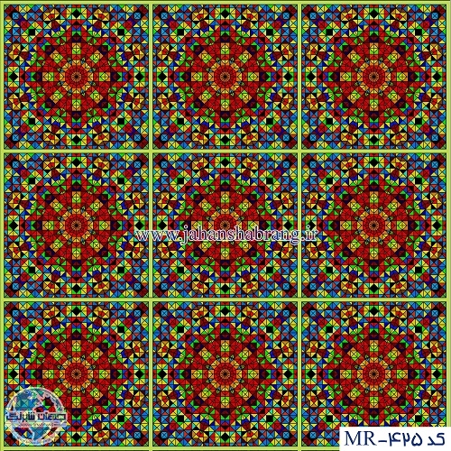 مات کن رنگی یورو دکور کد MR-425