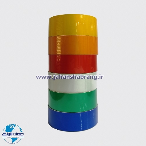 نوار شبرنگ 4سانتی الوان کد NSHA-4