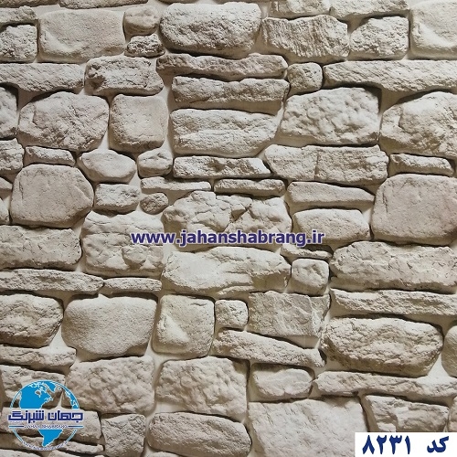 دکوری طرح آجر برجسته مات یورودکور کد 8231