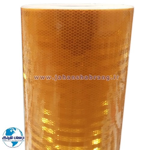 شبرنگ 7 ساله EGP لانه زنبوری پرسماتیک زرد راه راه یورولایت کد BTE1223