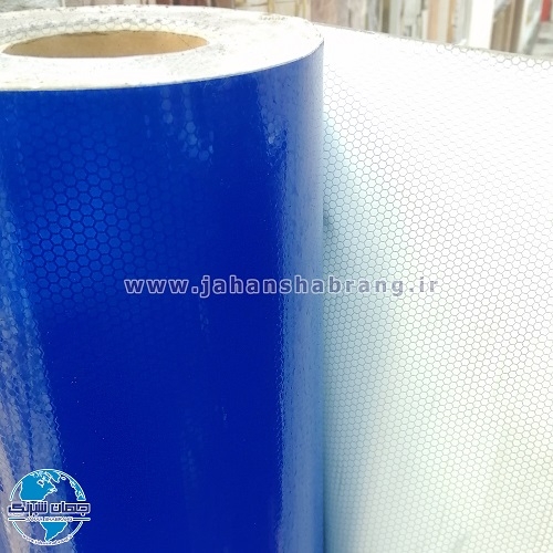 شبرنگ 10ساله لانه زنبوری ساده آبی یورولایت کد DMH1224
