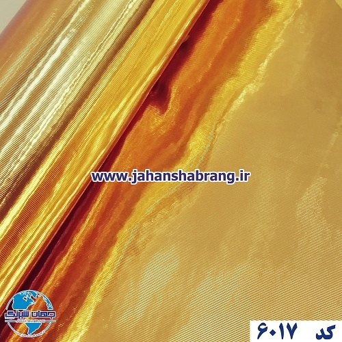 دکوری دیسکاوری راه راه ریز طلایی یورو دکور کد 6017