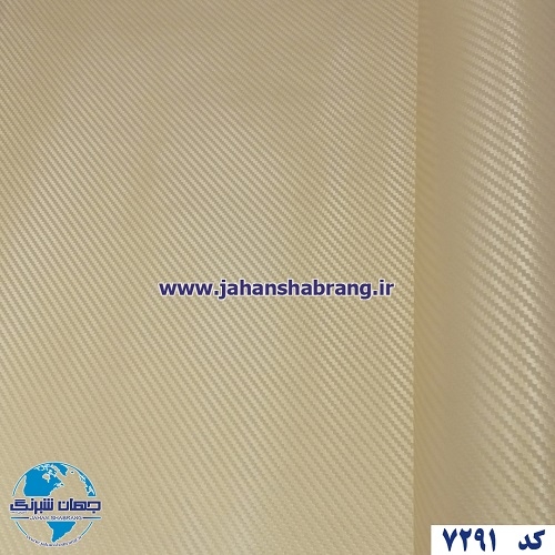 دکوری - کربن طلایی برجسته مات یورو دکور کد 7291