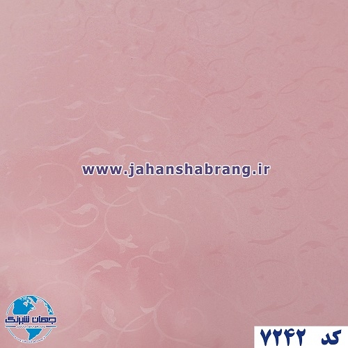 طرح کاغذ دیواری گلبهی برجسته مات یورو دکور کد 7242