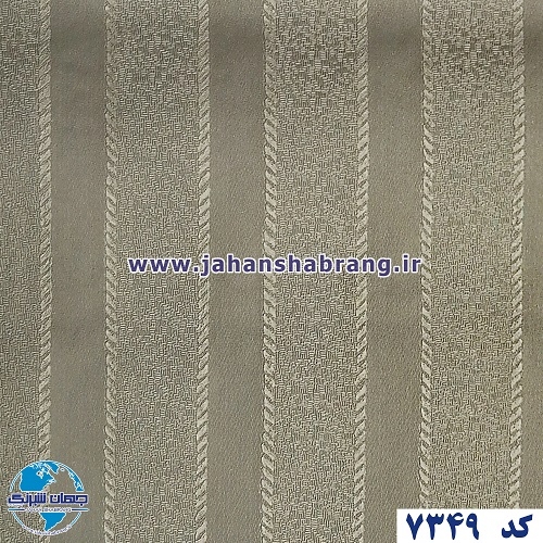 طرح کاغذ دیواری زیتونی برجسته مات یورو دکور کد 7349
