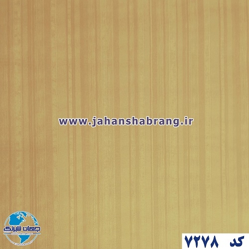 طرح کاغذ دیواری طلایی برجسته مات یورو دکور کد 7278