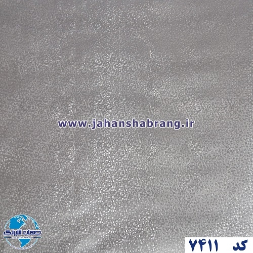 طرح کاغذ دیواری مربع ریز نقرهای برجسته نیمهبراق یورو دکور کد 7411
