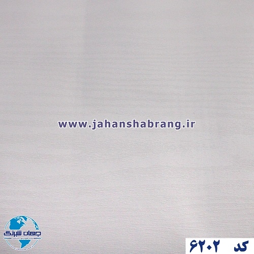 دکوری طرح چوب سفید برجسته مات یورو دکور کد 6202