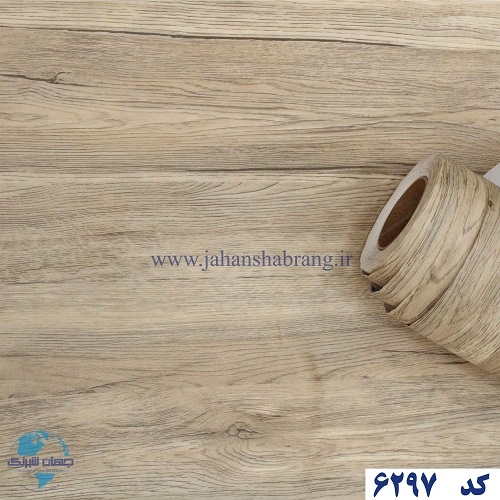 طرح چوب کرم قهوه ای روشن