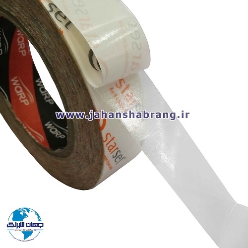 چسب دوطرفه شیشهای استار 100cm*50m کد TP18