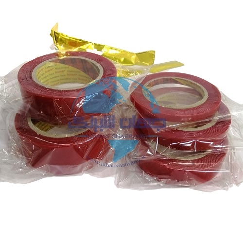 چسب دوطرفه ژلهای قرمز 1 سانتی کد 1-TP21