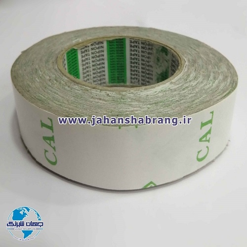 چسب دوطرفه شیشهای روکش سفید 1 سانتی کد WTS-1