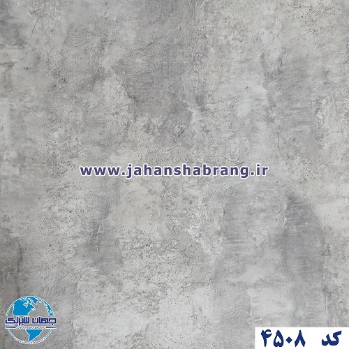 دکوری طرح سنگ برجسته مات بتن طوسی متوسط یورو دکور کد 4508