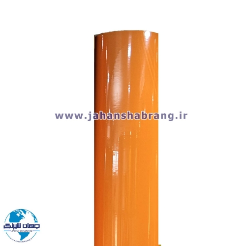 شبرنگ 3 ساله اکرلیک ساده پاره شو 61c*20m نارنجی یورولایت چین DMUA616