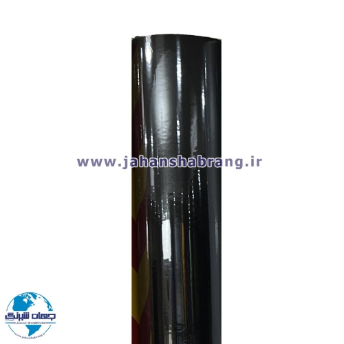 شبرنگ 3 ساله اکرلیک ساده پاره شو 61c*20m مشکی یورولایت چین DMUA617