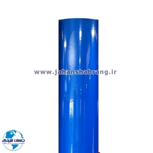 شبرنگ 3 ساله اکرلیک ساده پاره شو 61c*20m آبی یورولایت چین DMUA614
