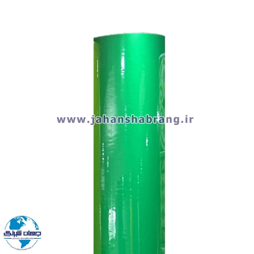 شبرنگ 3 ساله اکرلیک ساده پاره شو 61c*20m سبز یورولایت چین DMUA615
