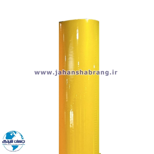 شبرنگ 3 ساله اکرلیک ساده پاره شو 61c*20m زرد یورولایت چین DMUA613