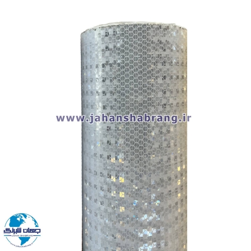 شبرنگ اقتصادی لانه زنبوری پریسماتیک الماسی 122c*45 سفید یورولایت چین کد DM3320-1