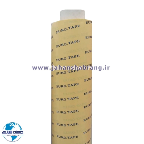 چسب دوطرفه شیشه ای- یکرو کاغذ زرد 80میک 102c*50 یوروتیپ چین ET-O102-50-Y