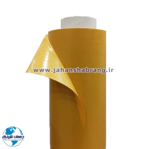 چسب دوطرفه شیشه ای نخدار- یکرو کاغذ زرد 80 میک 102c*50 یوروتیپ چین ET-S102-50Y