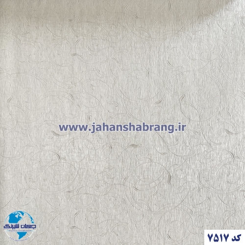 دکوری طرح کاغذ دیواری برجسته مات 60c*25یورودکور چین 7517