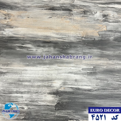 دکوری طرح پتینه مات کرم60c*25 یورودکور چین کد 4521