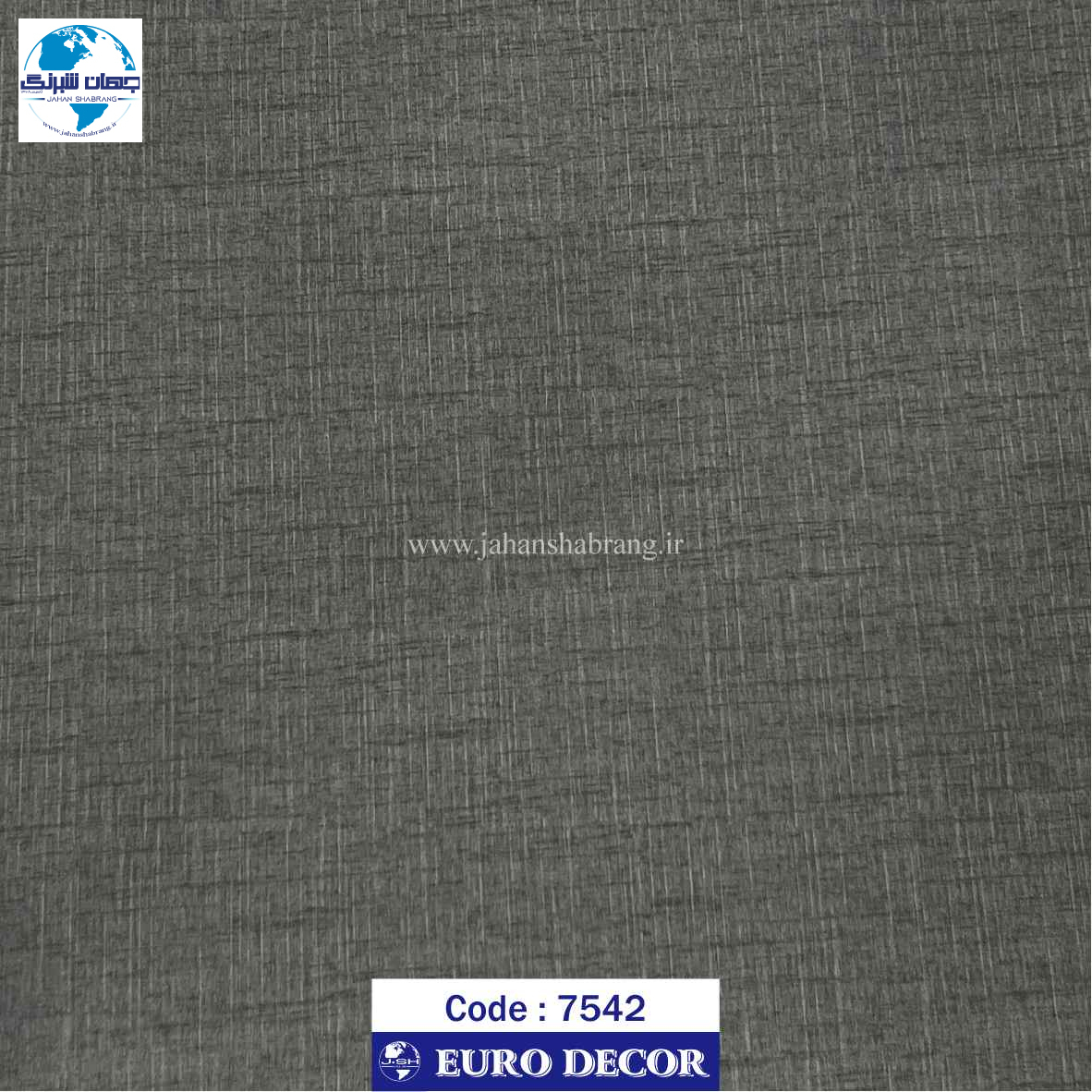 دکوری طرح کنف طوسی60c*25 یورودکور چین 7542