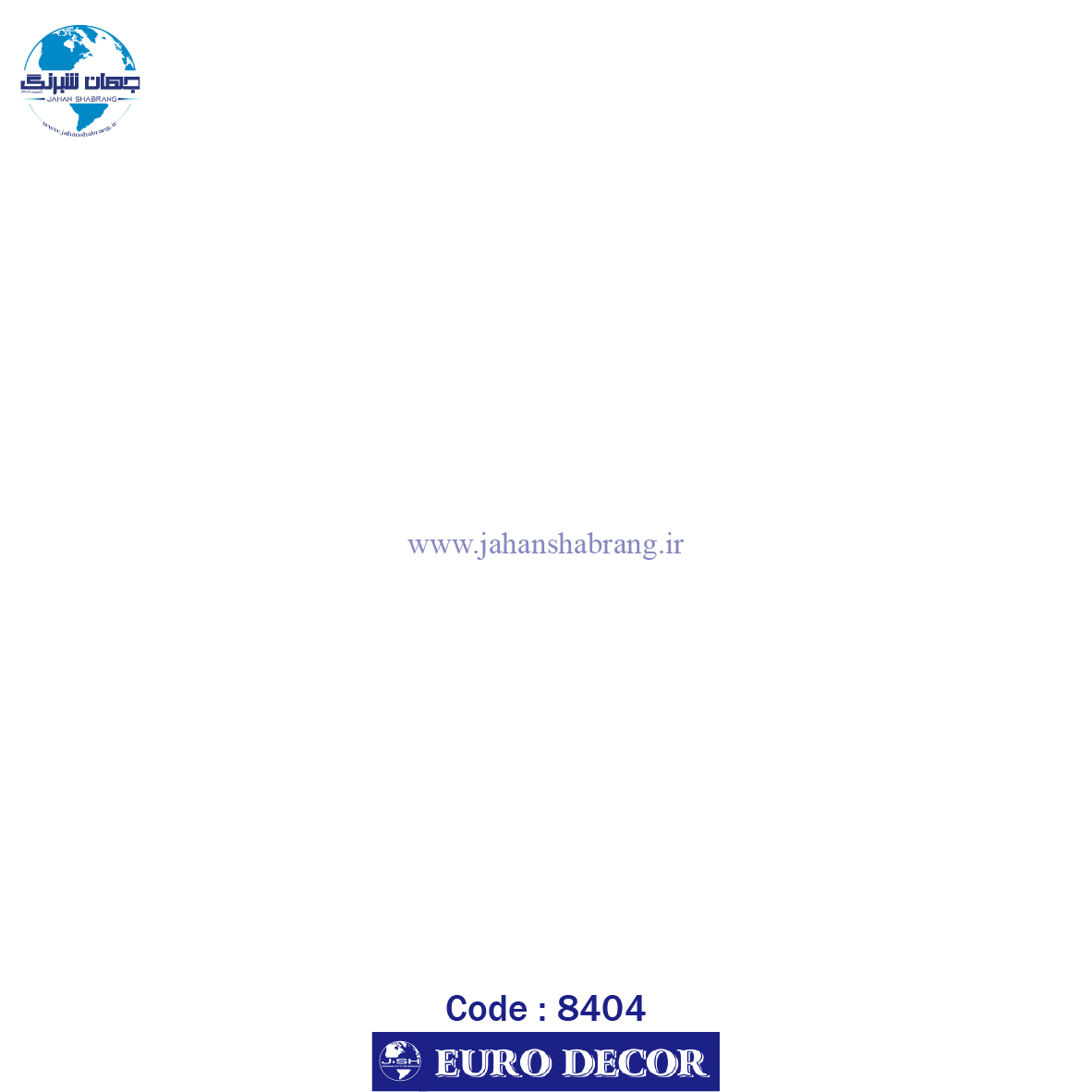 دکوری‏ ‏سافت تاچ سفید 60c*25m یورو دکور‏ ‏‏کد 8404