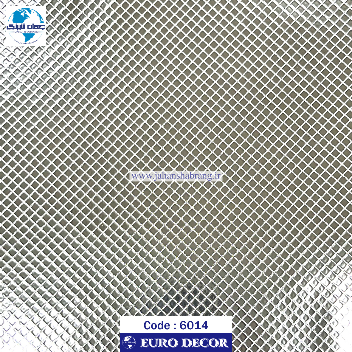 دکوری‏ ‏دیسکاوری‏ مثلثی ‏استیل‏ ‎‏یورو دکور‏ ‏‏کد ‏‎6014‎