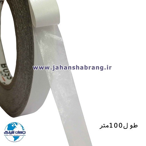 چسب‏ ‏دوطرفه‏ سلولوزی 102cm*100m‎ ‏کد‏ TP15
