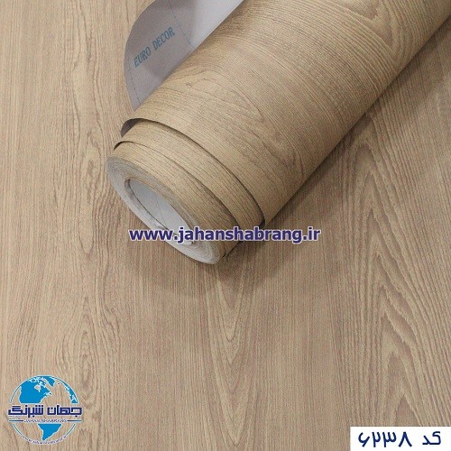 دکوری طرح چوب برجسته مات یورو دکور کد 6238