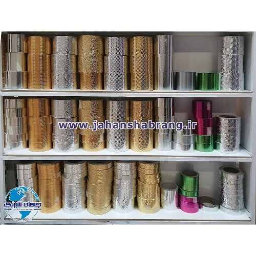 نوار دیسکاوری‏‏ 10سانتی طلایی‏ ‏و‏ ‏استیل‏ ‏برجسته کد ND-10