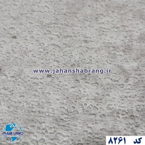 دکوری طرح سنگ مات بتن پفکی طوسی متوسط یورو دکور کد 8261