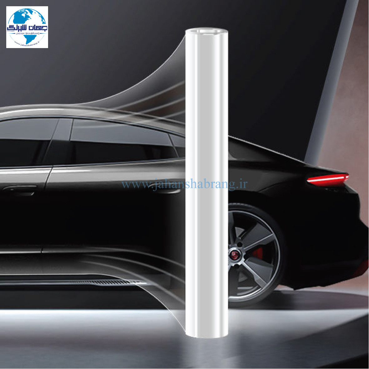 روکش بدنه سلفون شفاف خودترمیم ضدخش TPU آلمان یورورپ کد 9805EW