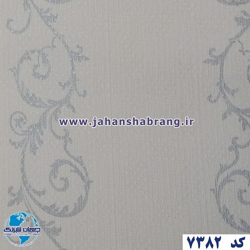 طرح‏ ‏کاغذ‏ ‏دیواری‏ طوسی روشن ‏‏برجسته مات‏ ‏یورو دکور‏ ‏‏کد ‏7382
