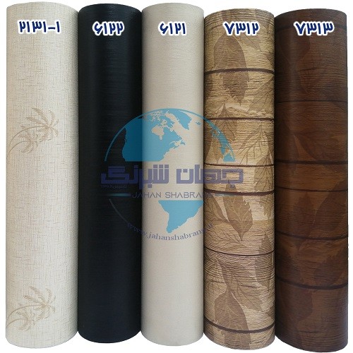 طرح‏ ‏کاغذ‏ ‏دیواری مشکی برجسته مات یورو دکور‏ ‏‏کد 6122
