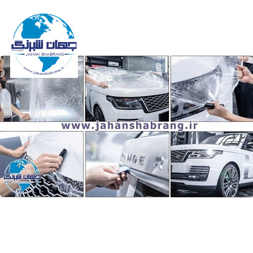 روکش بدنه سلفون شفاف خودترمیم ضدخش TPU آلمان یورورپ کد 9805EW