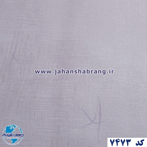 طرح‏ ‏کاغذ‏ ‏دیواری‏ آبی روشن برجسته ‏‏مات‏ ‏یورو دکور‏ ‏‏کد ‏7473