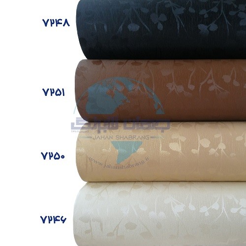 طرح‏ ‏کاغذ‏ ‏دیواری کرم برجسته مات‏ ‏یورو دکور‏ ‏‏کد ‏7250