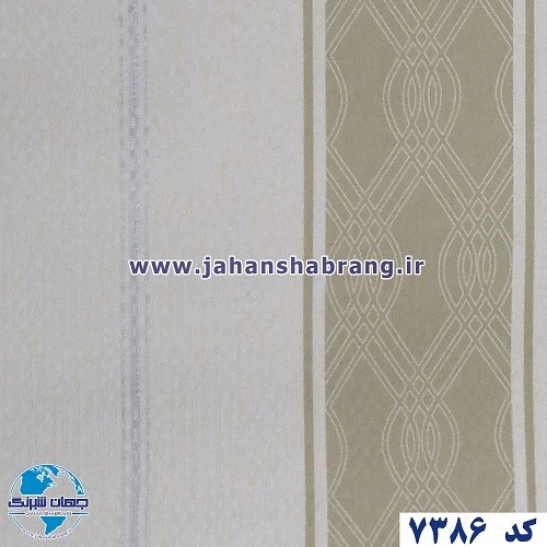 طرح‏ ‏کاغذ‏ ‏دیواری کرم زیتونی برجسته مات‏ ‏یورو دکور‏ ‏‏کد ‏7386