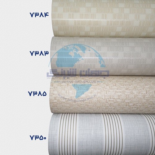 طرح‏ ‏کاغذ‏ ‏دیواری‏ کرم‌قهوه‌ای ‏‏برجسته‏ ‏‏مات‏ ‏یورو دکور‏ ‏‏کد ‏7384