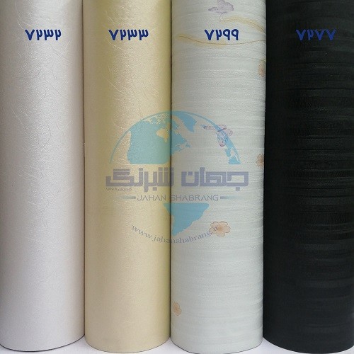 طرح‏ ‏کاغذ‏ ‏دیواری‏ ‏‏کرم برجسته‏ ‏‏مات‏ ‏یورو دکور‏ ‏‏کد ‏7233‎